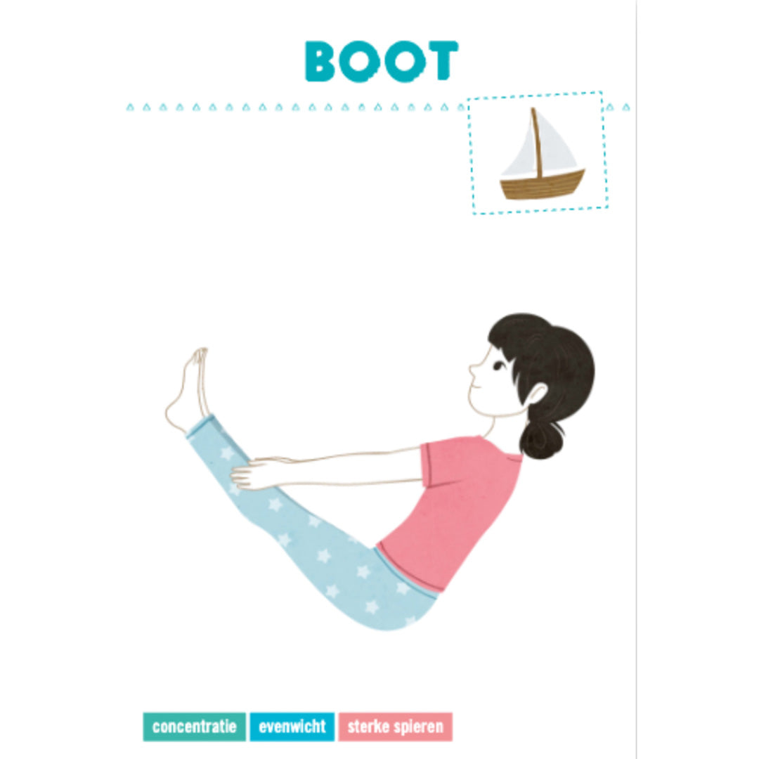 uitgeverij deltas yoga voor kinderen kaarten | 0042524 | 1