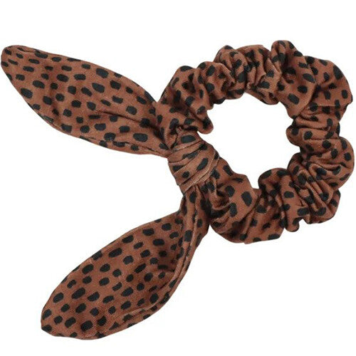 vanpauline haarelastieken scrunchie - stripe & moon - 6st | 8719689799816 | 5