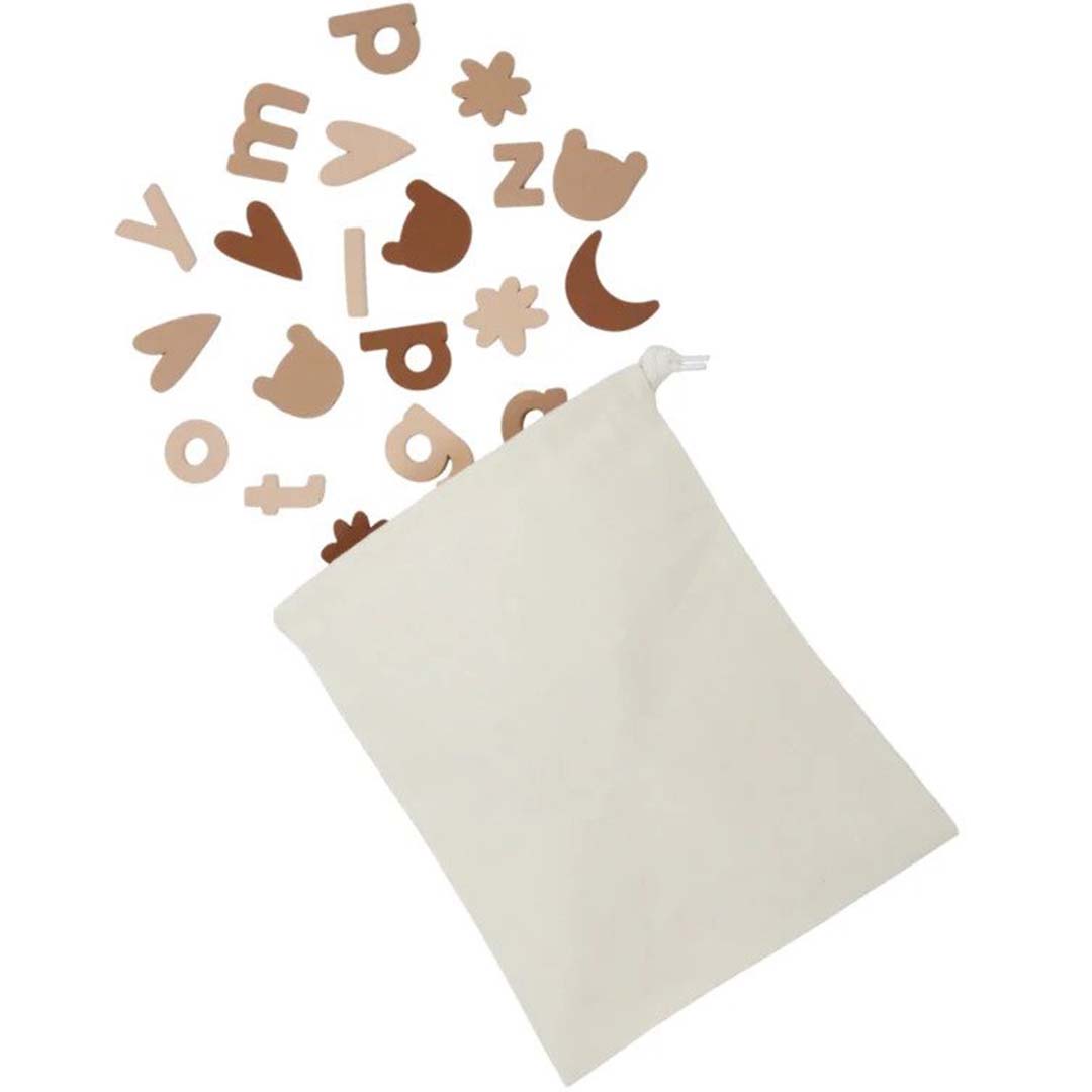 vanpauline magneten foam letters en figuren - 95st  | 8719689799083 | 0