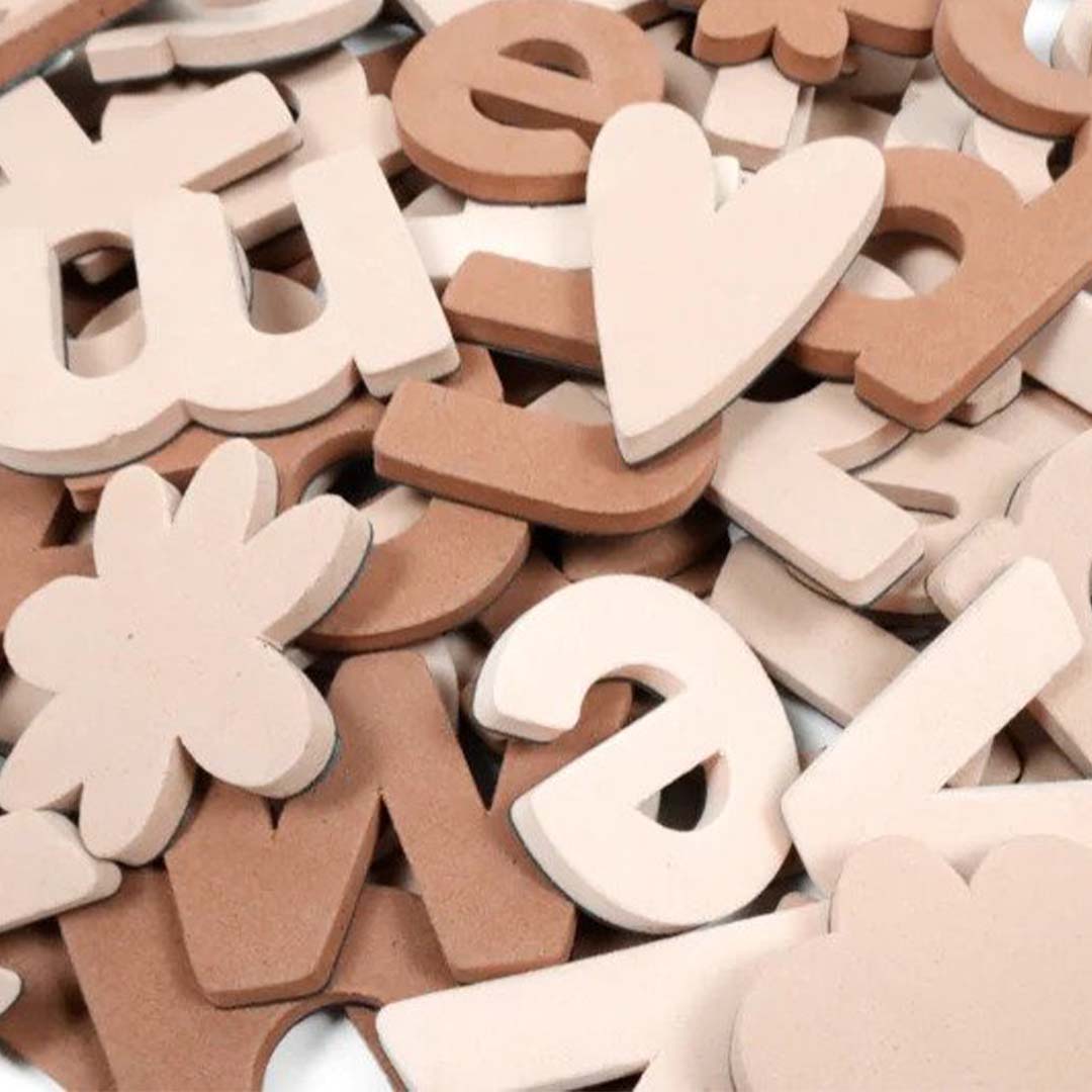 vanpauline magneten foam letters en figuren - 95st  | 8719689799083 | 2