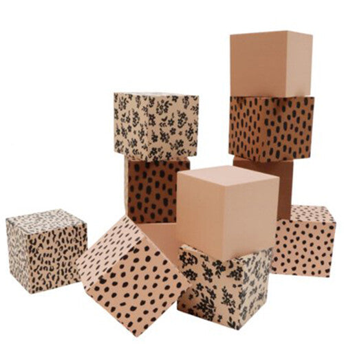 vanpauline vierkante foamblokken nude - 12st | 8719689799045 | 0