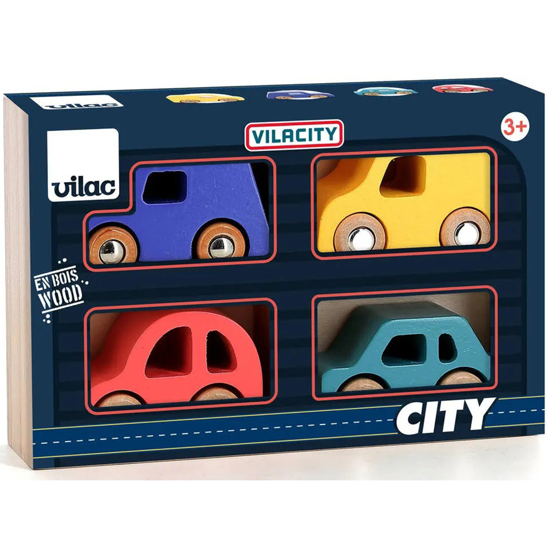 vilac auto's - city cars - 4st | VI2370 | 1