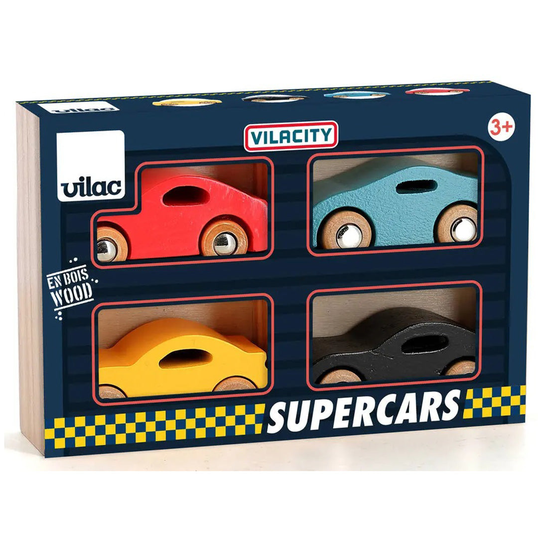 vilac auto's - super cars - 4st | VI2369 | 1