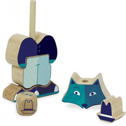 vilac bordspel wolf en de drie biggetjes | VI2739 | 1