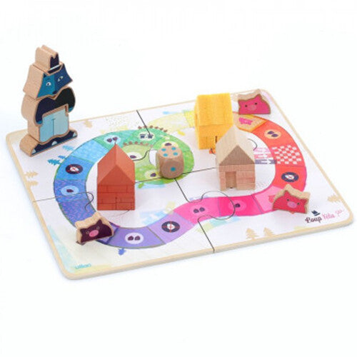 vilac bordspel wolf en de drie biggetjes | VI2739 | 5