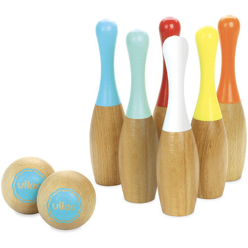 vilac houten bowlingspel  | VI4033B | 1