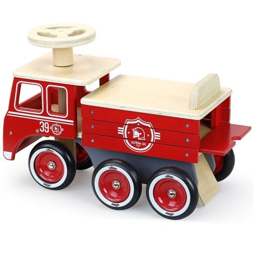 vilac loopwagen brandweer | VI1126R | 1