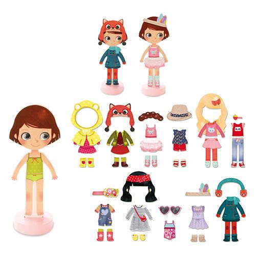 vilac magneetdoos - chloe aankleedpop | VI2800 | 0