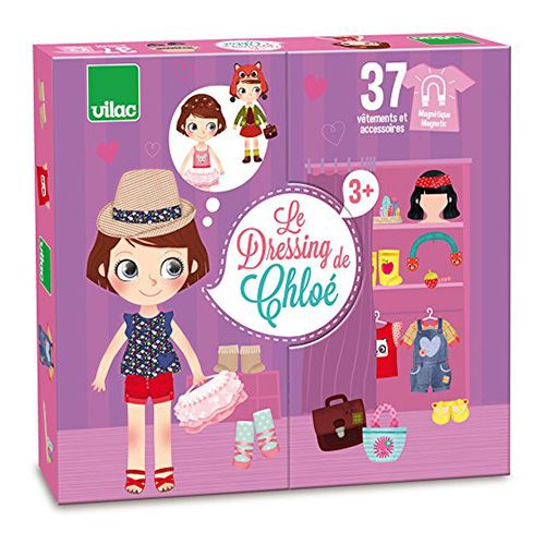 vilac magneetdoos - chloe aankleedpop | VI2800 | 2