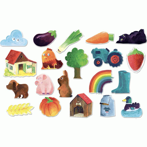 vilac magneten boerderij | VI8039 | 0