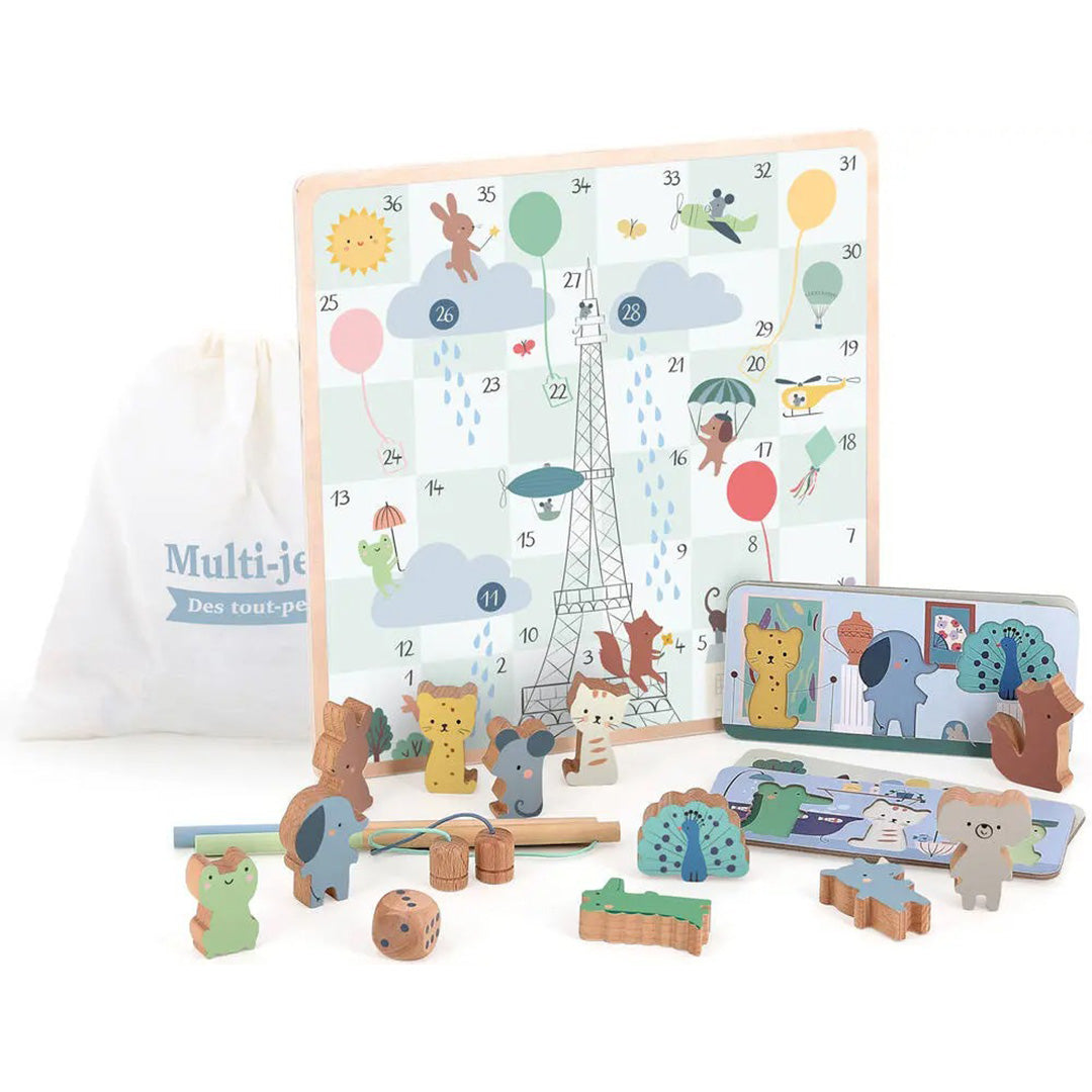 vilac spelletjesdoos multi-jeux | VI7117 | 1