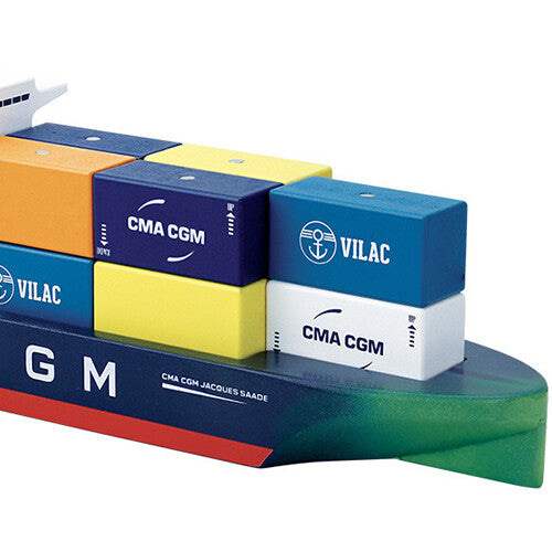 vilac vrachtschip met 18 containers - jacques saadé | VI2356S | 2