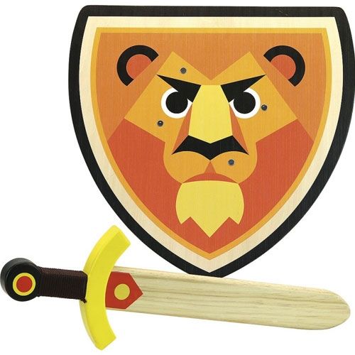vilac zwaard & schild leeuw | VI2962 | 0