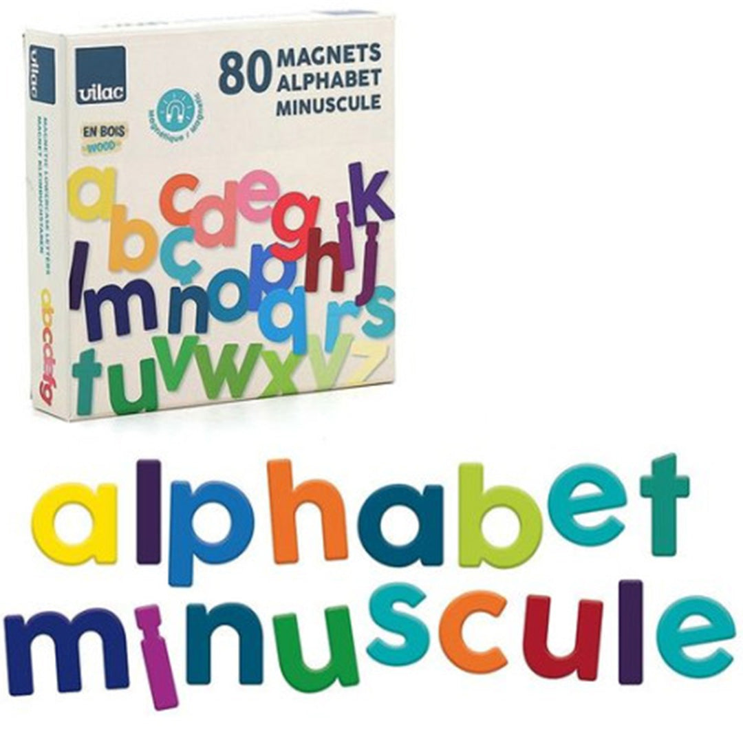 vilac magneten kleine letters - 80st | VI6706