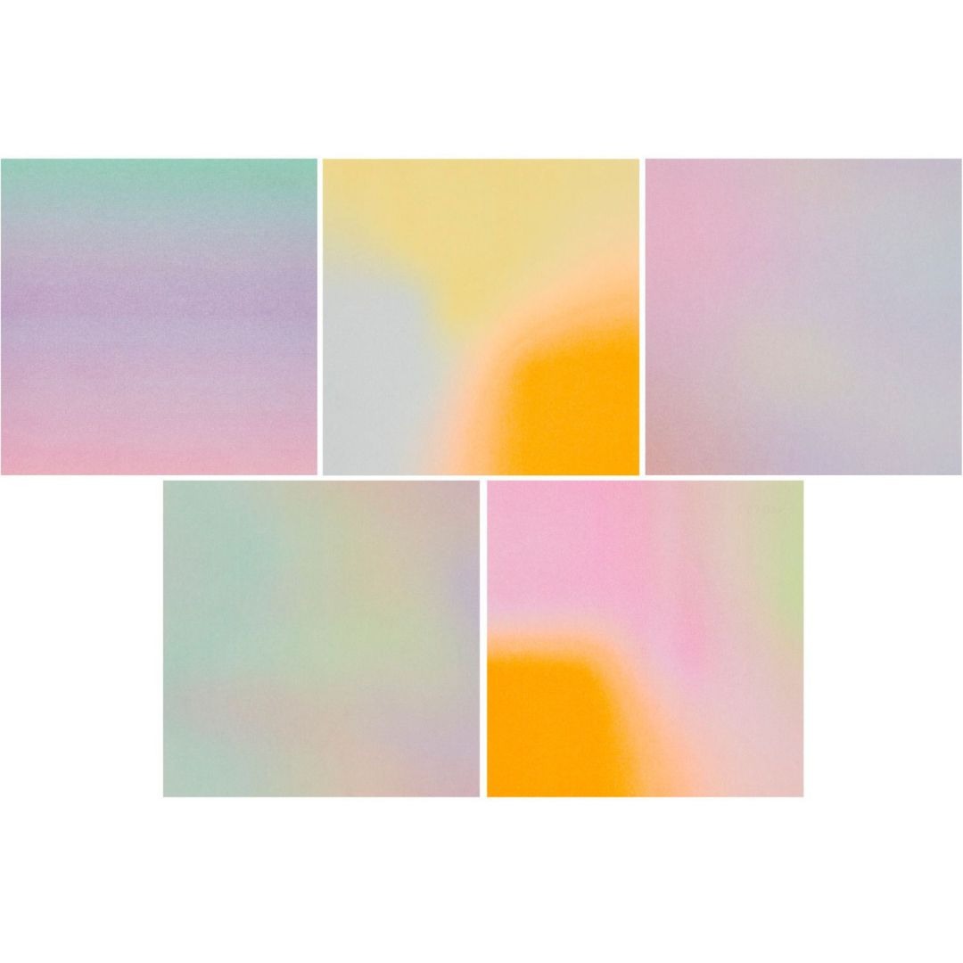 vouwpapier origami blurry gradient - 100st | 300892 | 2