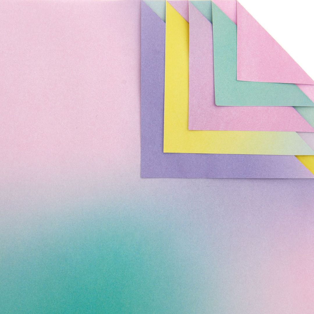 vouwpapier origami blurry gradient - 100st | 300892 | 3