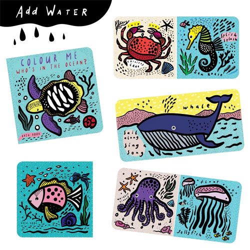 wee gallery badboekje colour me - ocean  | WG650 | 3