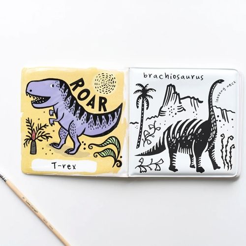 wee gallery badboekje colour me - who loves dinosaurs? | WG654 | 3