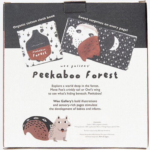 wee gallery knisperboekje peekaboo - forest | WG-WG844 | 3