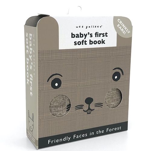 wee gallery stoffen boekje vriendelijke gezichten - in het bos | WG-WG840 | 1