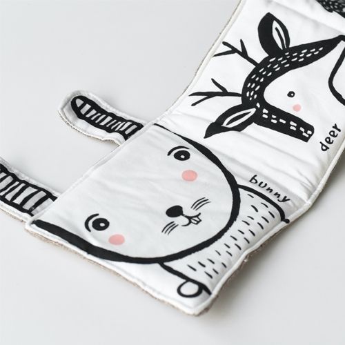 wee gallery stoffen boekje vriendelijke gezichten - in het bos | WG-WG840 | 4