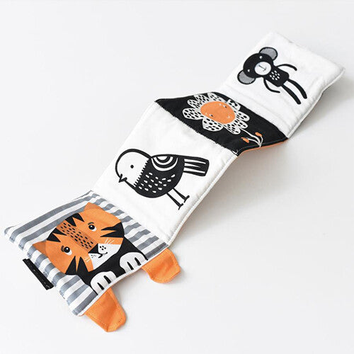 wee gallery stoffen knisperboekje - tiptoe tijger | WG-WG843 | 1