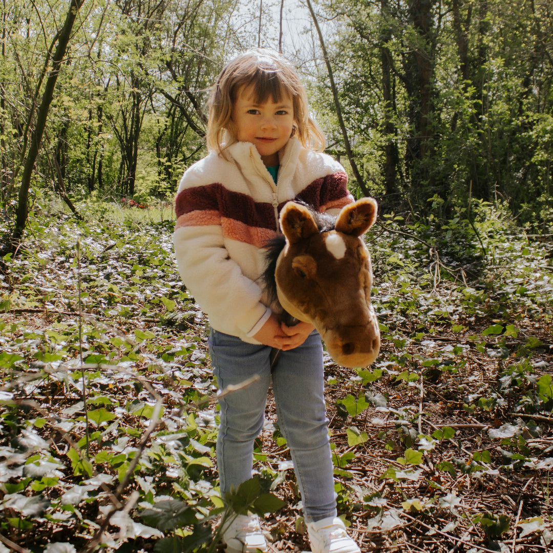 wild & soft stokpaard - bruin | WS4803 | 1