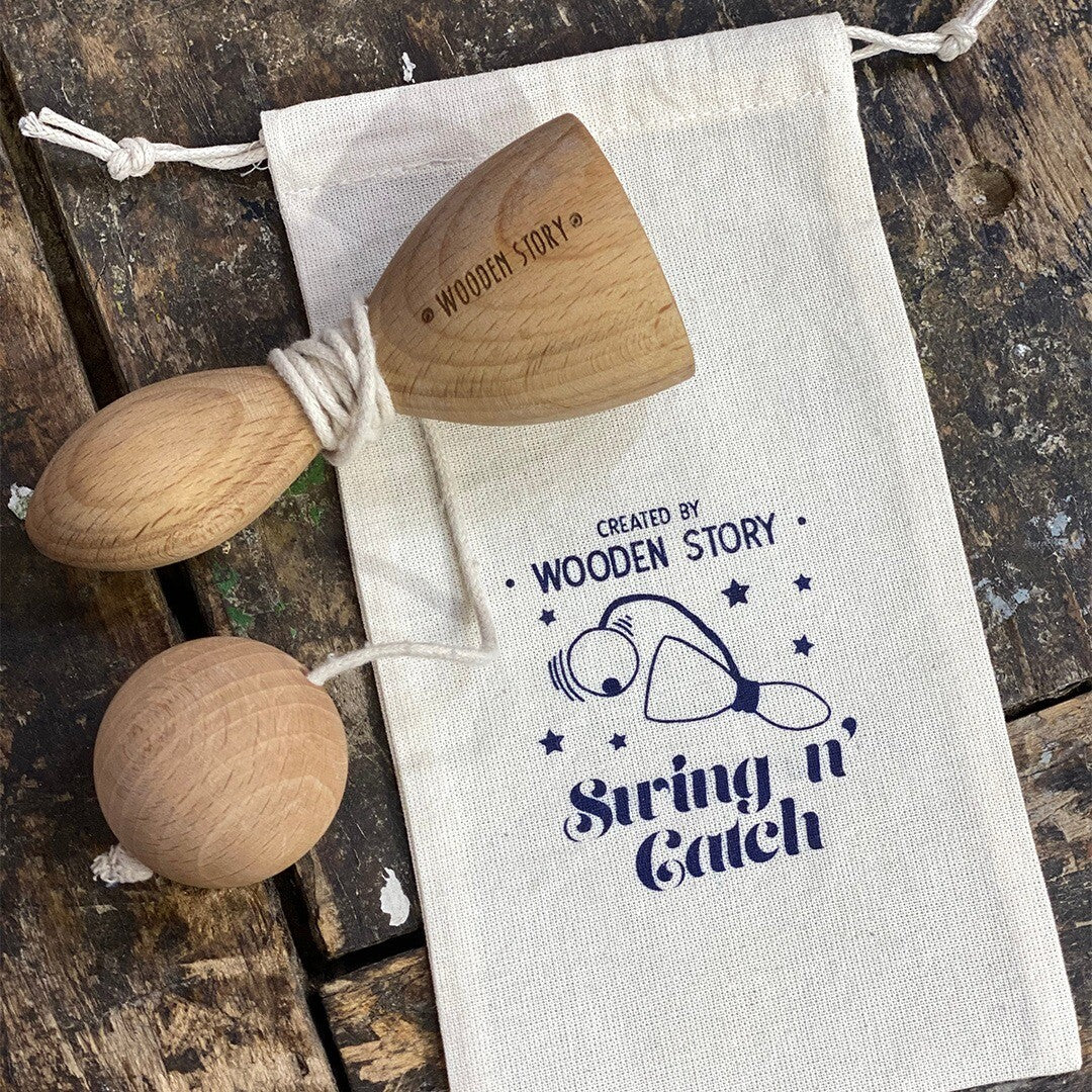 wooden story balvanger swing n' catch | WS321 | 1