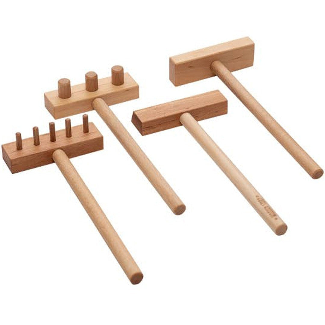 wooden story speelbak accessoires - 4st | WS266 | 0