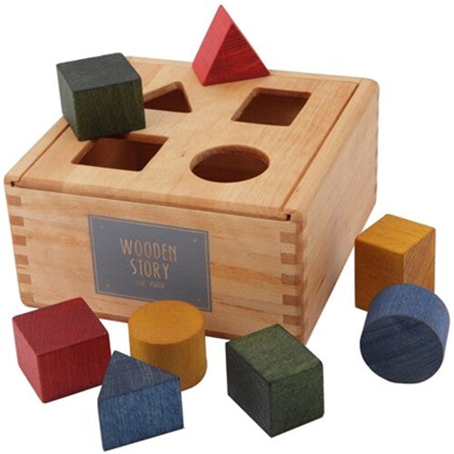 wooden story vormenstoof - regenboog | WS20 | 0