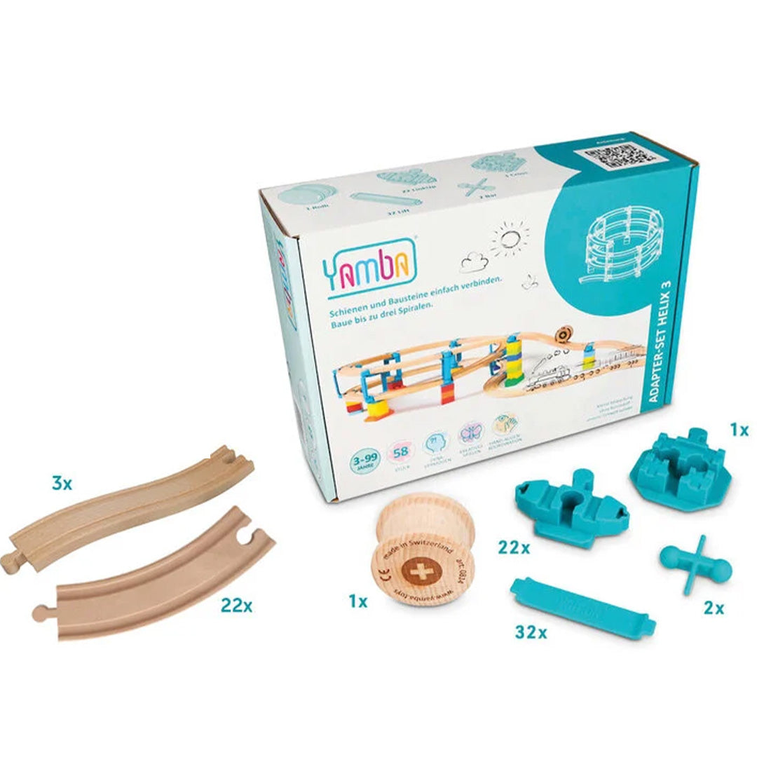 yamba toys treinbaan starter set - helix - 83-delig | YT.SET.07 | 1