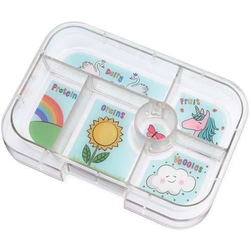 yumbox original broodtrommel 6 vakken - power pink  | PPI202010U | 2