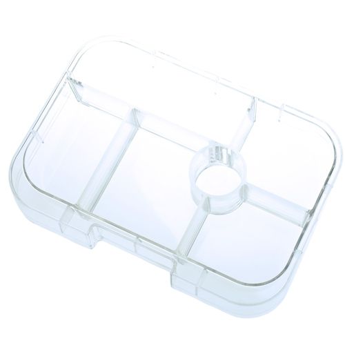 yumbox original inlegtray 6 vakken - transparant | TR-I-201501-C | 0