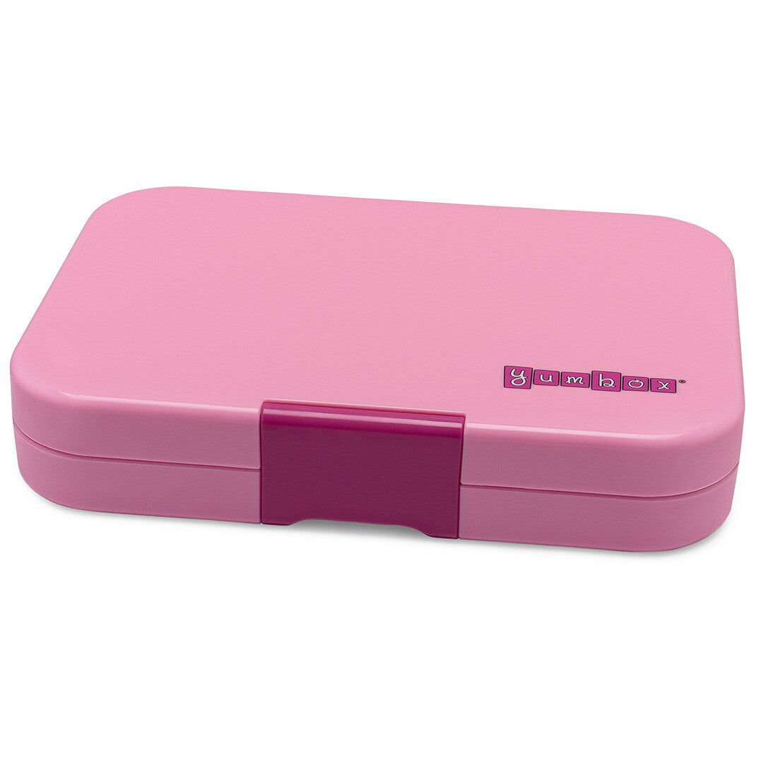 yumbox tapas broodtrommel 4 vakken XL - capri pink - rainbow | CPIII202210R | 1