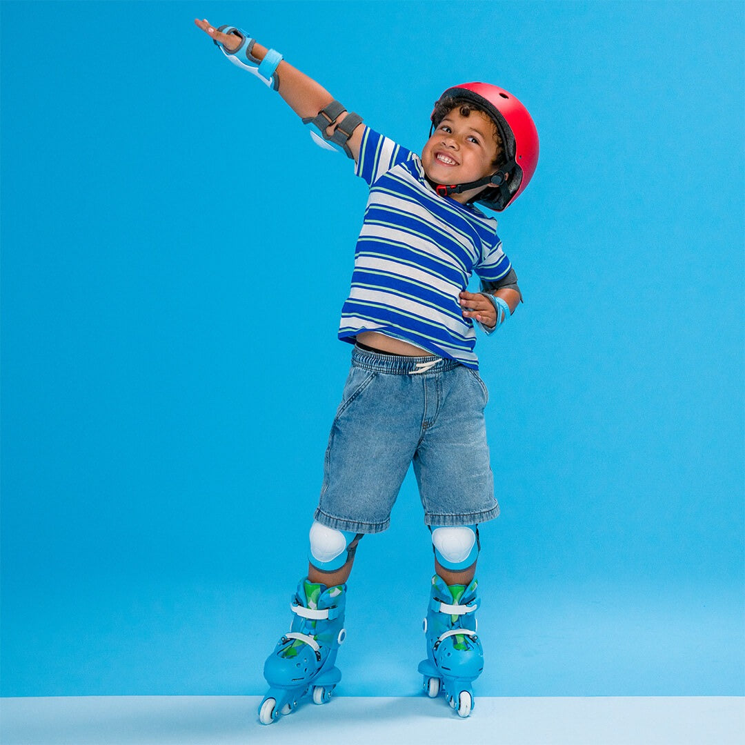 yvolution kinderskeelers blauw - maat 30-34  | 03.YC01B4 | 1