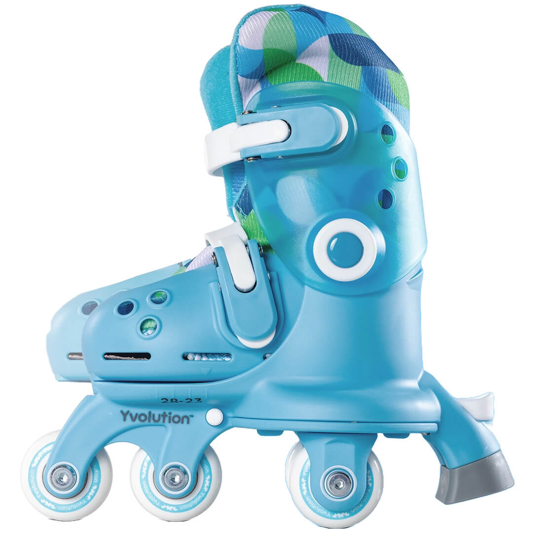 yvolution kinderskeelers blauw - maat 30-34  | 03.YC01B4 | 5