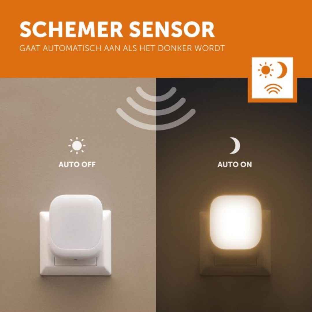 zazu stopcontact nachtlampje - white | ZA-SOCKET-01 | 2