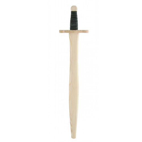zwaard met bruin gevest  en schede - 65 cm  | 917 | 1